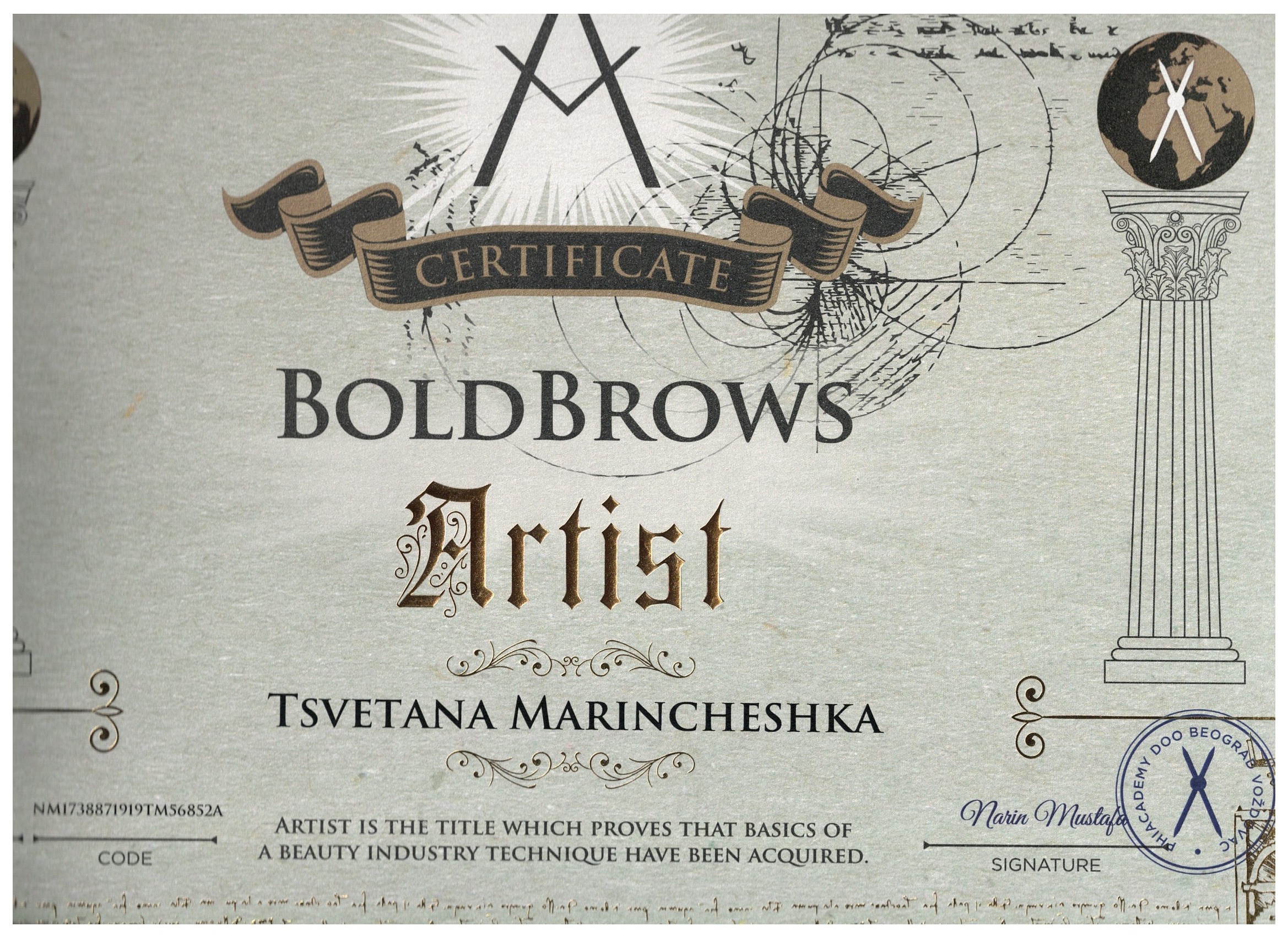 BoldBrows Artist
