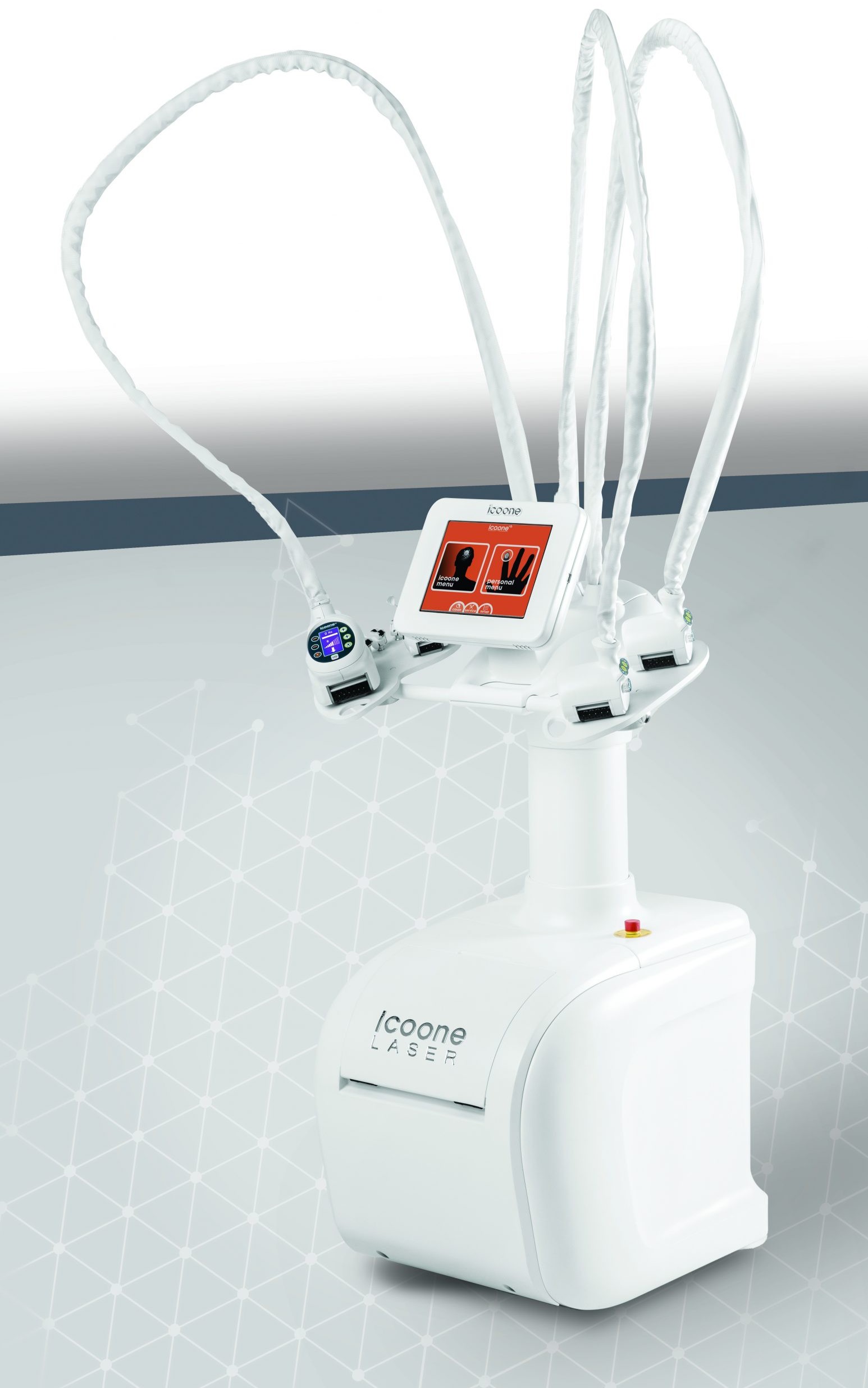iCOONE Laser — Roboderm микростимулация, LED и лазер за лице и тяло